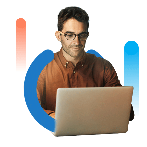 Marketing professional working in the BrandGen platform