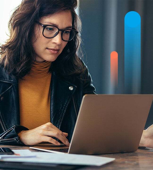 Marketing specialist planning a digital advertising campaign